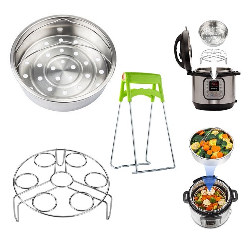 Accessories for Instant Pot,Steamer Basket,Egg Steamer Rack,Non